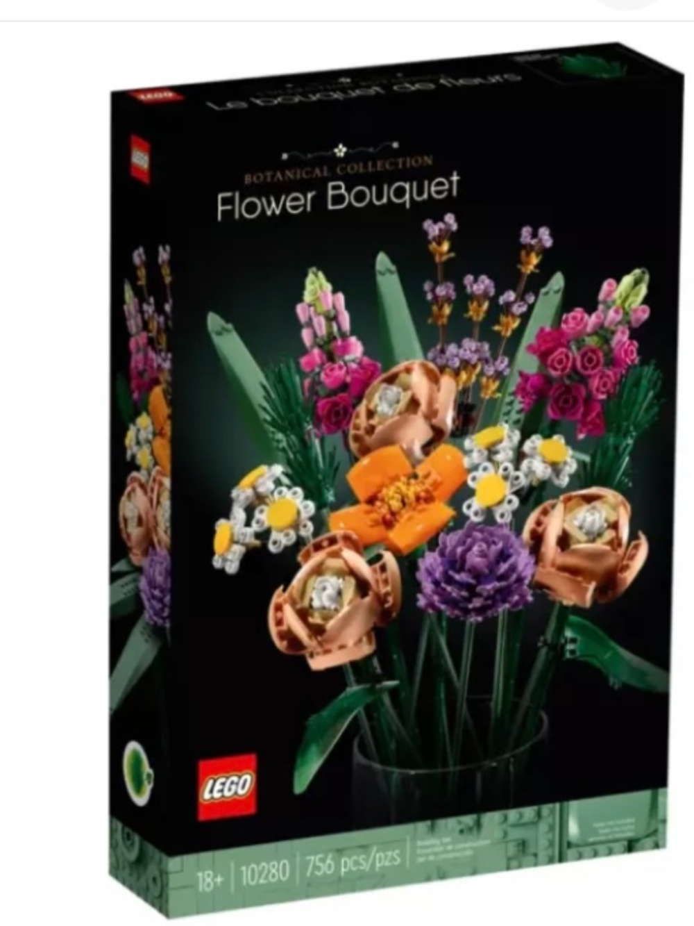 Lego FLOWER BOUQUET 10280 Building Kit (756 Pieces)  BRAND NEW IN SEALED BOX